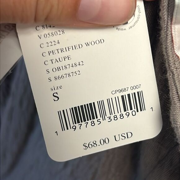 Free People Bayside Mini Dress Taupe S - Picture 6 of 9